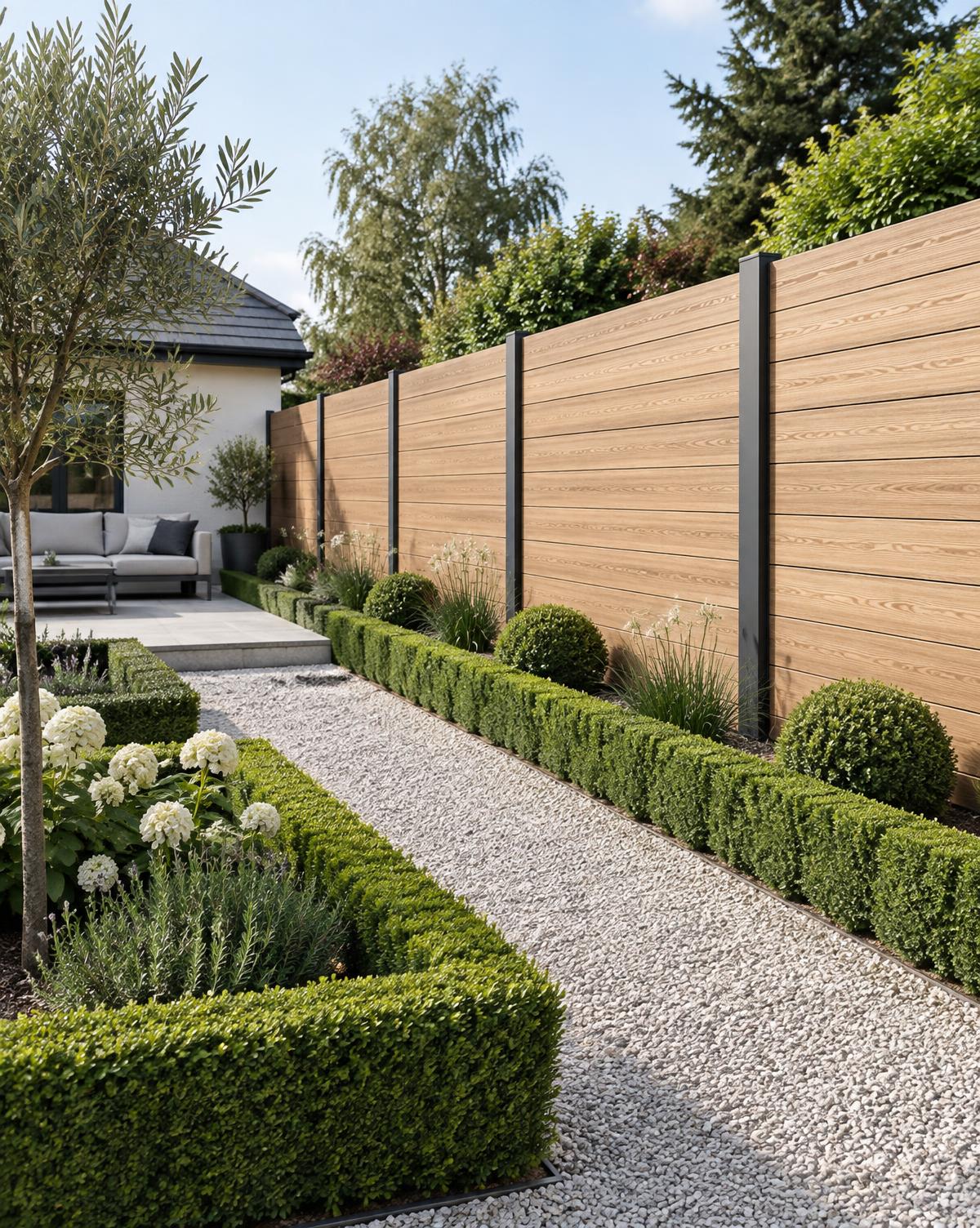 Contemporary Panels fencing